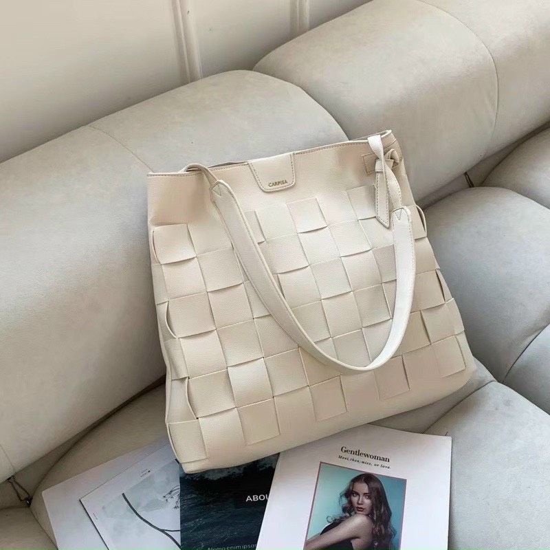 TNS - Túi tote form chữ nhật dạ đan Capiza - 3 màu