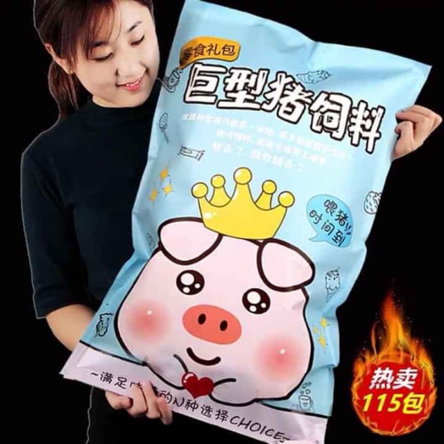 TÚI ĂN VẶT ĐỒ NGỌT 115 GÓI