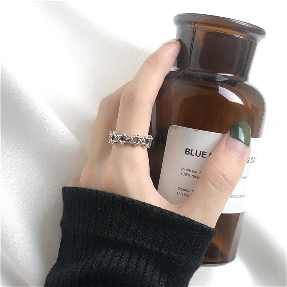 Nhẫn Hình Ngôi Sao Phong Cách Hàn Quốc Cho Nữ