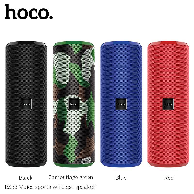 Loa bluetooth chống nước tích hợp nính năng FM, AUX Hoco BS33 -Bảo hành 12 tháng