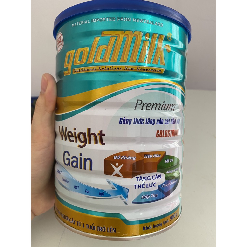 Sữa Goldmilk WeightGain 900g Sữa Người Gầy