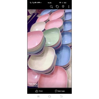 set 8 đĩa lúa mạch