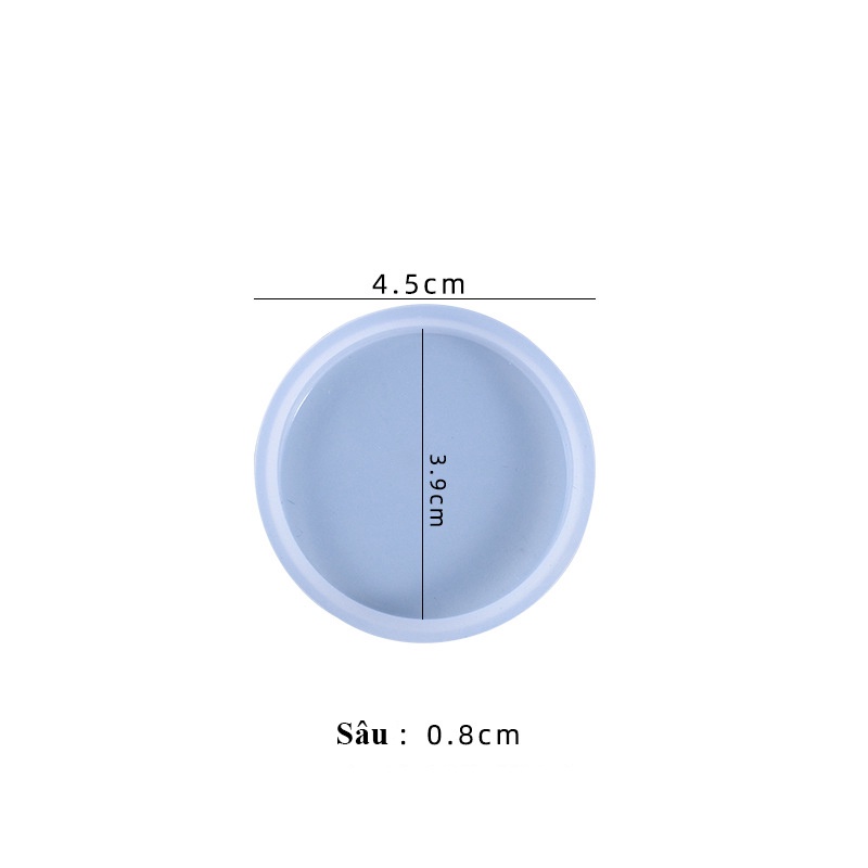 Khuôn silicon làm mặt dây chuyền hình học
