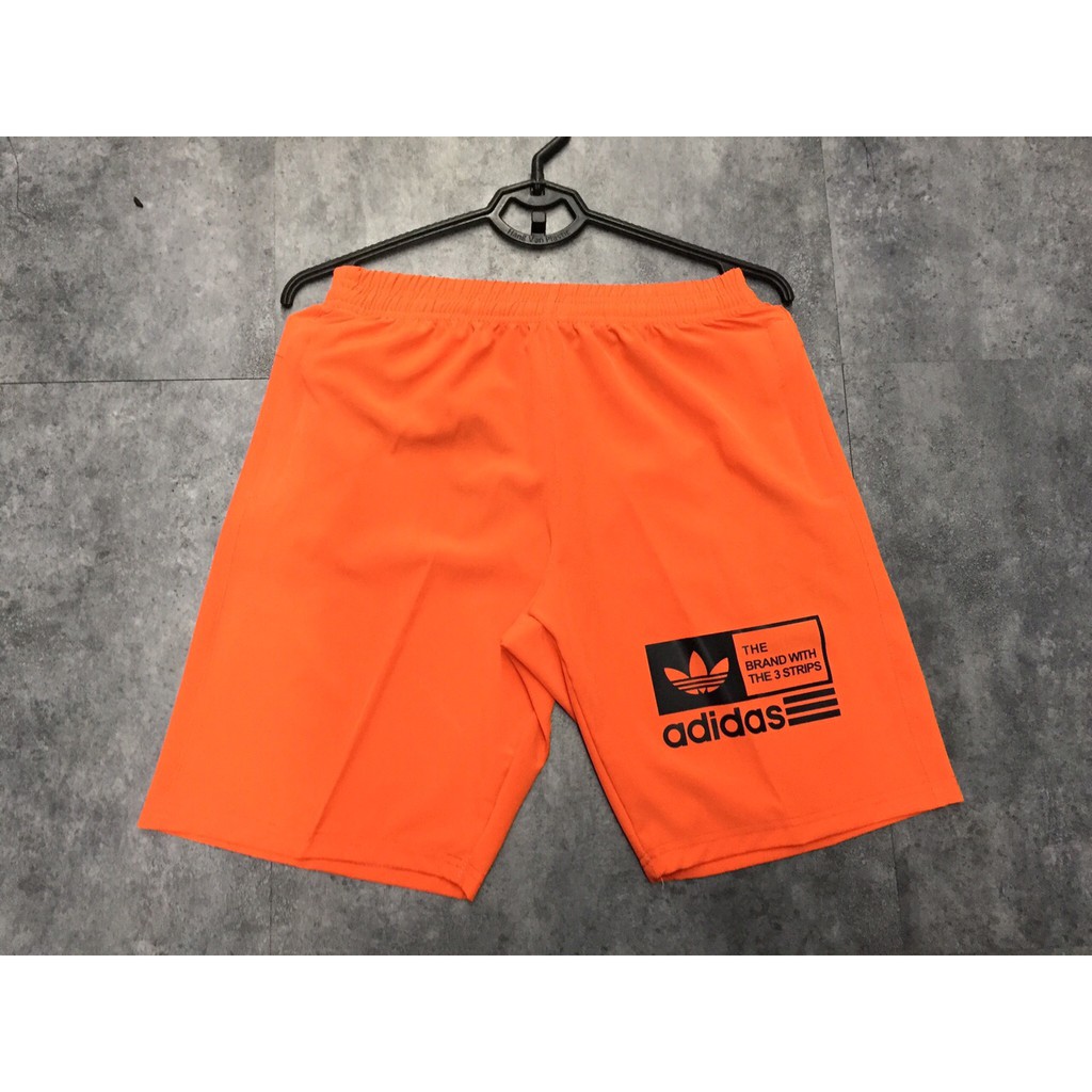 Quần Short Thể Thao Vải Poly Co Giãn 4 Chiều