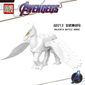 Lego - Ngựa Valkyria Có Cánh Trong Endgame - Lắp Ráp Mini End Game GD213