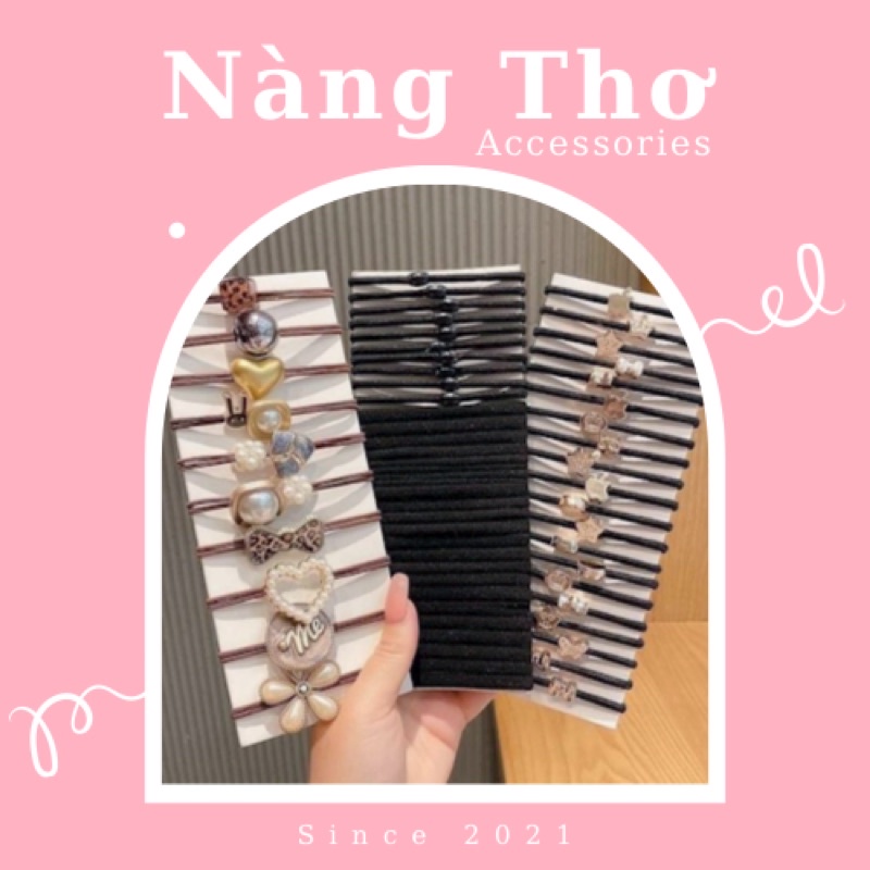 Dây cột tóc (giao ngẫu nhiên) Nàng Thơ Accessories