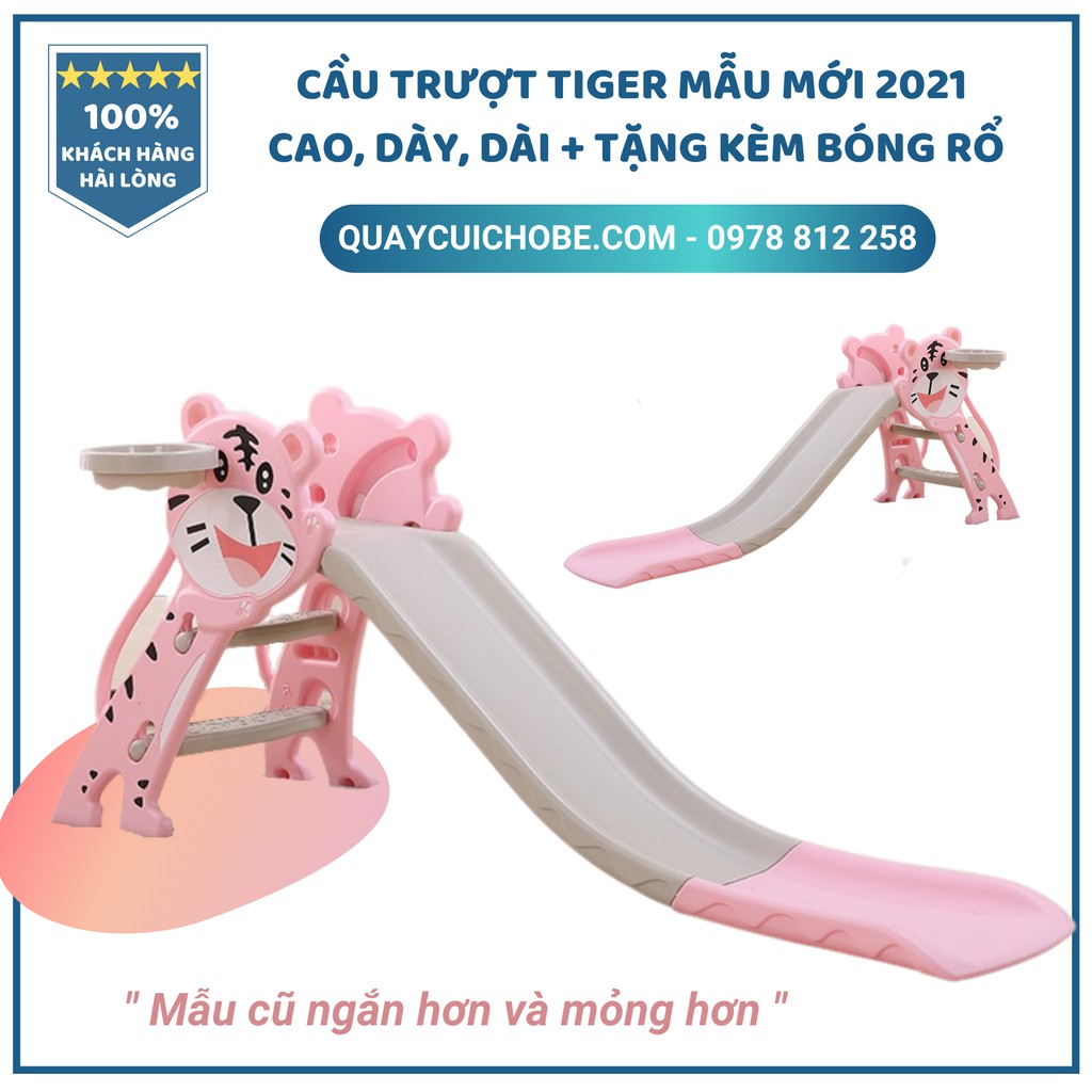 [Mã SKAMSALE8 giảm 10% đơn 200K] Cầu trượt cho bé TẶNG KÈM BÓNG RỔ, cầu trượt bé trai bé gái hàng sẵn Loại I