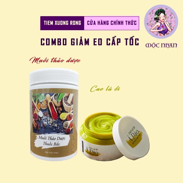Muối gừng chườm bụng sau sinh MỘC NHAN Muối giảm eo sau sinh, săn bụng, eo thon nhanh, tặng kèm đai chườm - 800g | BigBuy360 - bigbuy360.vn
