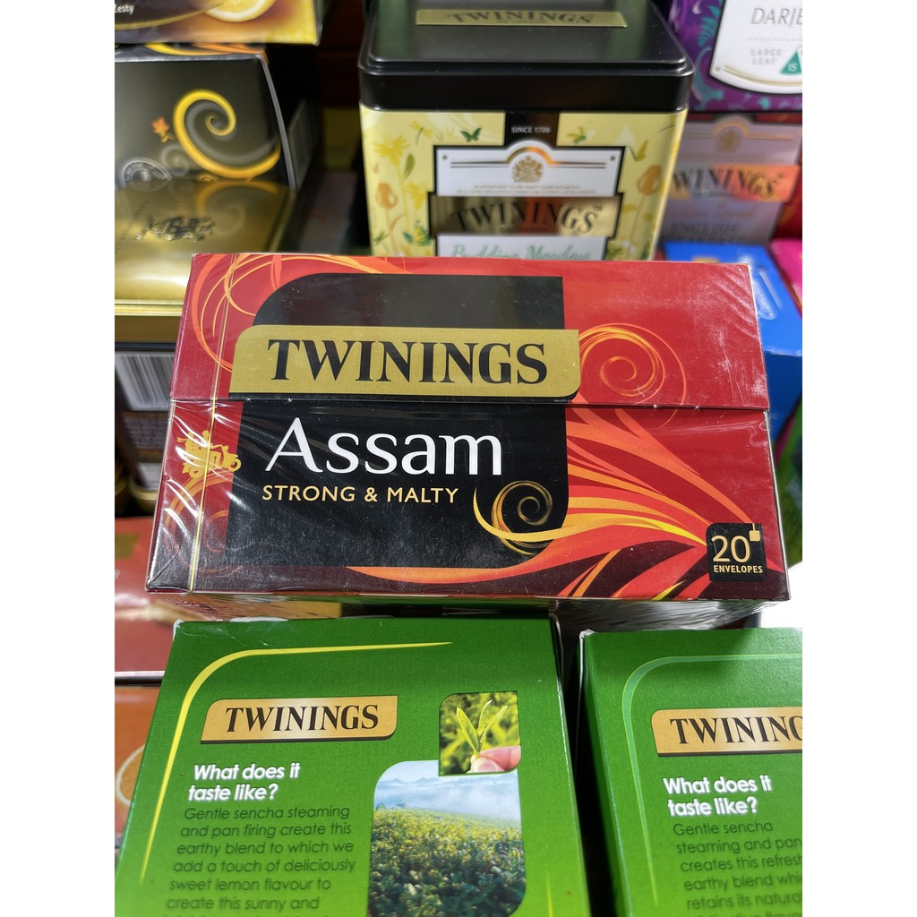 Trà đen Ấn Độ Twinings Assam Black Tea - Nhập khẩu chính hãng Anh Quốc (UK)