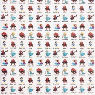 Sticker khen thưởng cho bé