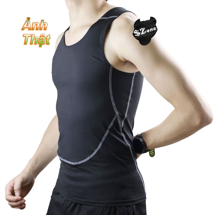 Áo tập GYM nam - Áo thể thao - Áo ba lỗ - Áo thể dục SAG104