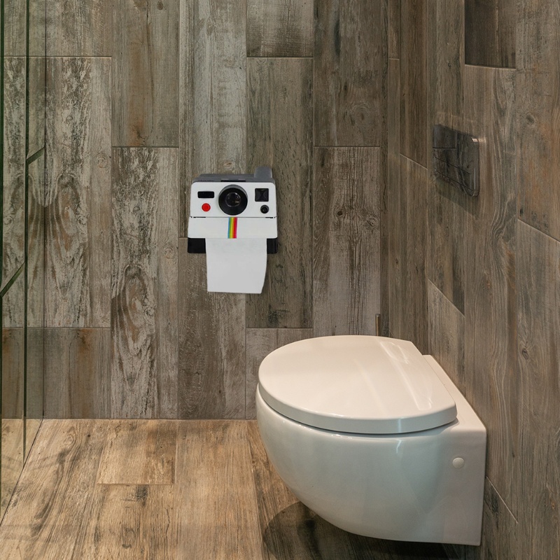 Hộp Đựng Khăn Giấy Cuộn / Máy Ảnh Thiết Kế Độc Đáo Cổ Điển Trang Trí Nhà Tắm