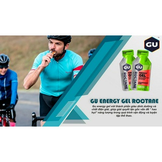 Gel Năng Lượng Chạy Bộ Bổ Sung Năng Lượng Đạp Xe ENERGY GEL GU ROCTANE