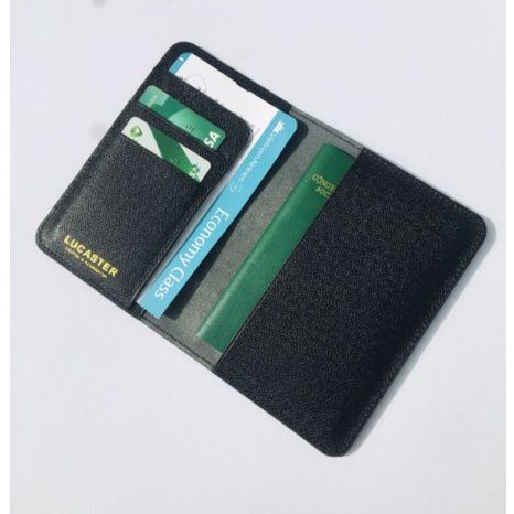 Ví passport da thật,bóp da  đựng hộ chiếu thời trang Lucaster store bảo trì trọn đời