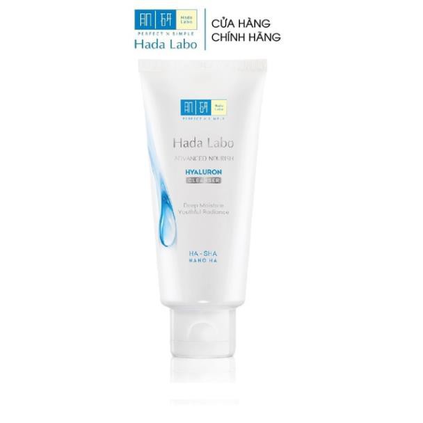 Sữa rửa mặt dưỡng ẩm tối ưu Hada Labo Advanced Nourish Cleanser dung tích 80g | BigBuy360 - bigbuy360.vn