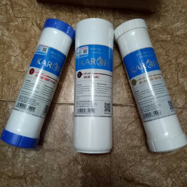 lõi lọc nước số 3 karofi, lõi lọc nước cho máy ro [ Giá khuyến mãi] | BigBuy360 - bigbuy360.vn