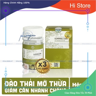 [HIỆU QUẢ X3] Viên Uống Giảm cân Slimming Care X3 Siêu Mạnh, Đào Thải Mỡ Thừa, Giảm Cân Nhanh Chóng
