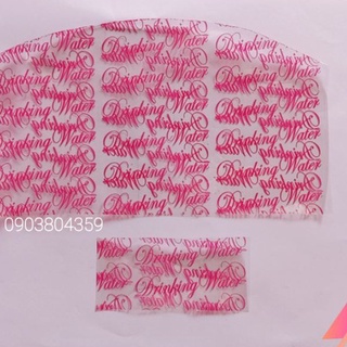 1 kg Màng co nắp có chữ Drinking water ép 110