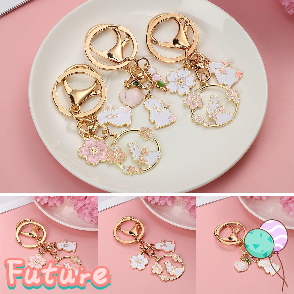 Móc Khóa Hình Thỏ Đáng Yêu