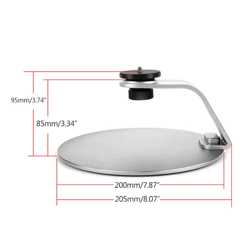 Giá giữ máy chiếu để bàn hợp kim nhôm tháo rời được điều chỉnh 360 độ thích hợp cho XGIMI H2/ H3