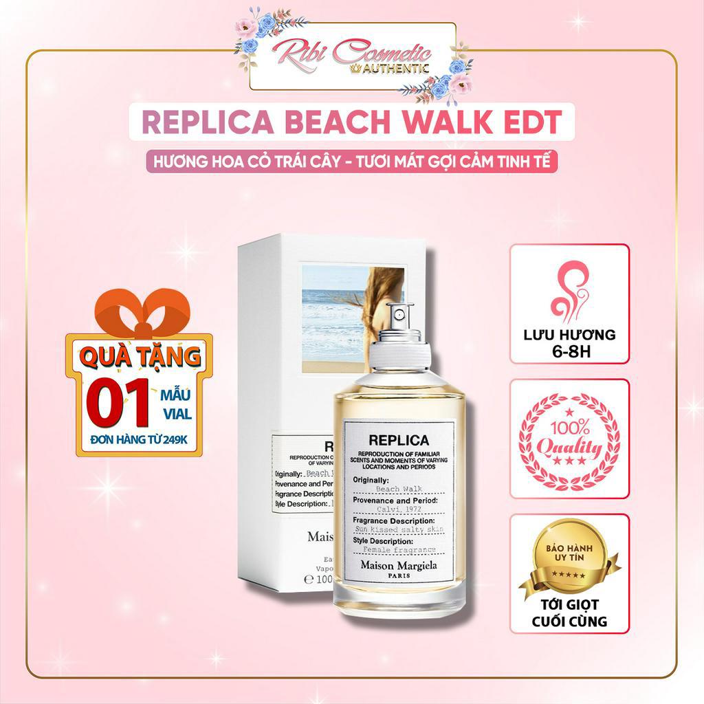 Nước Hoa Nữ Maison Margiela Beach Walk - Hương Sắc Ngọt Ngào Của Em Bên Bãi Biển Cát Vàng Đầy Nắng Và Gió Ribicosmetics