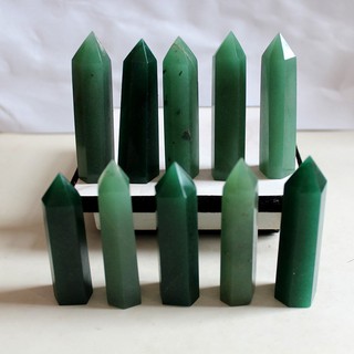 [Tarot] Đá Thanh Tẩy Hình Trụ Green Aventurine  shoptarotvn