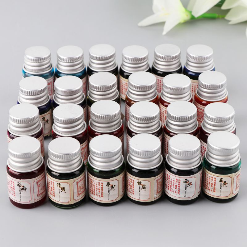Mực bút 5ml Chai nhỏ Mực pha chế mực