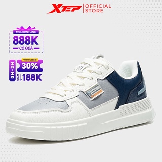 Giày sneaker nam Xtep chính hãng, dáng basic, kiểu dáng bắt mắt hợp thời trang, dễ mặc 878219310014