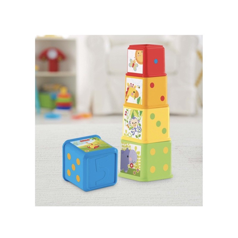 Xếp chồng Fisher Price  cho bé khám phá