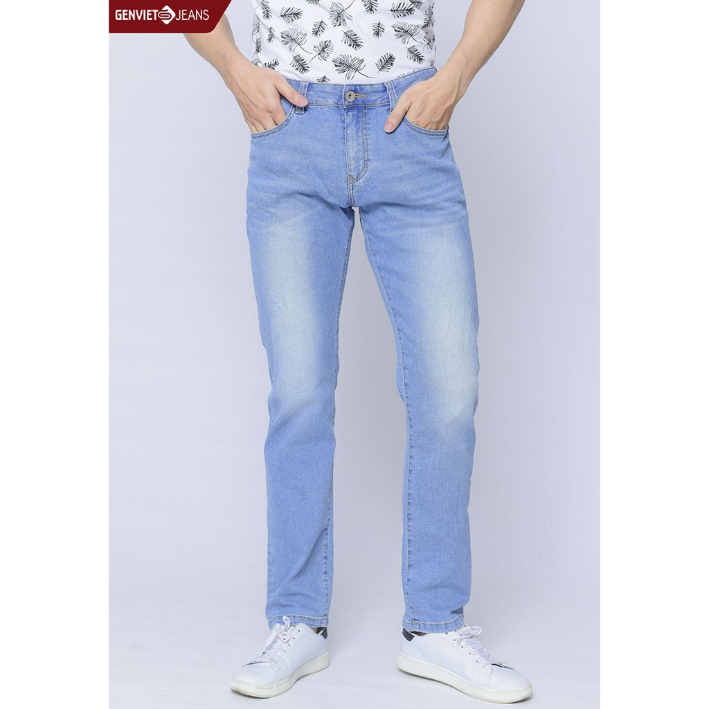 Quần dài jeans Nam T1108J974 GENVIET JEANS | BigBuy360 - bigbuy360.vn