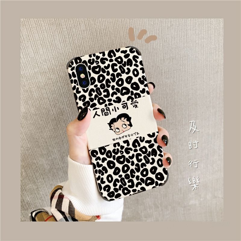 Ốp Điện Thoại Họa Tiết Hoạt Hình Dễ Thương Cho IPhone 6 6sPlus 7 8Plus XS XR XSMAX 11 promax 12 12promax