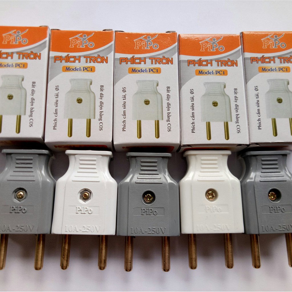 PHÍCH CẮM TRÒN & CÁI SIÊU TẢI CS2000W