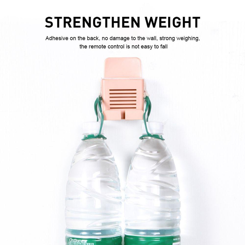 VANES1 Hanging Remote Control Holder Smartphone Home Storage  Box Storage Case Container Charging Rack Wall Mounted Phone Plug Stand Multifunction Home Bedroom Plug Holder Organizer/Multicolor