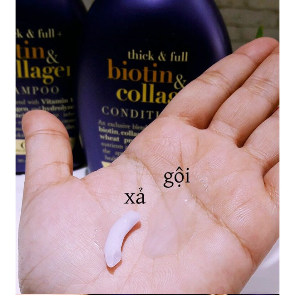 Dầu gội FREESHIPDầu xả ORGANIX BIOTIN của Mỹ 385ml