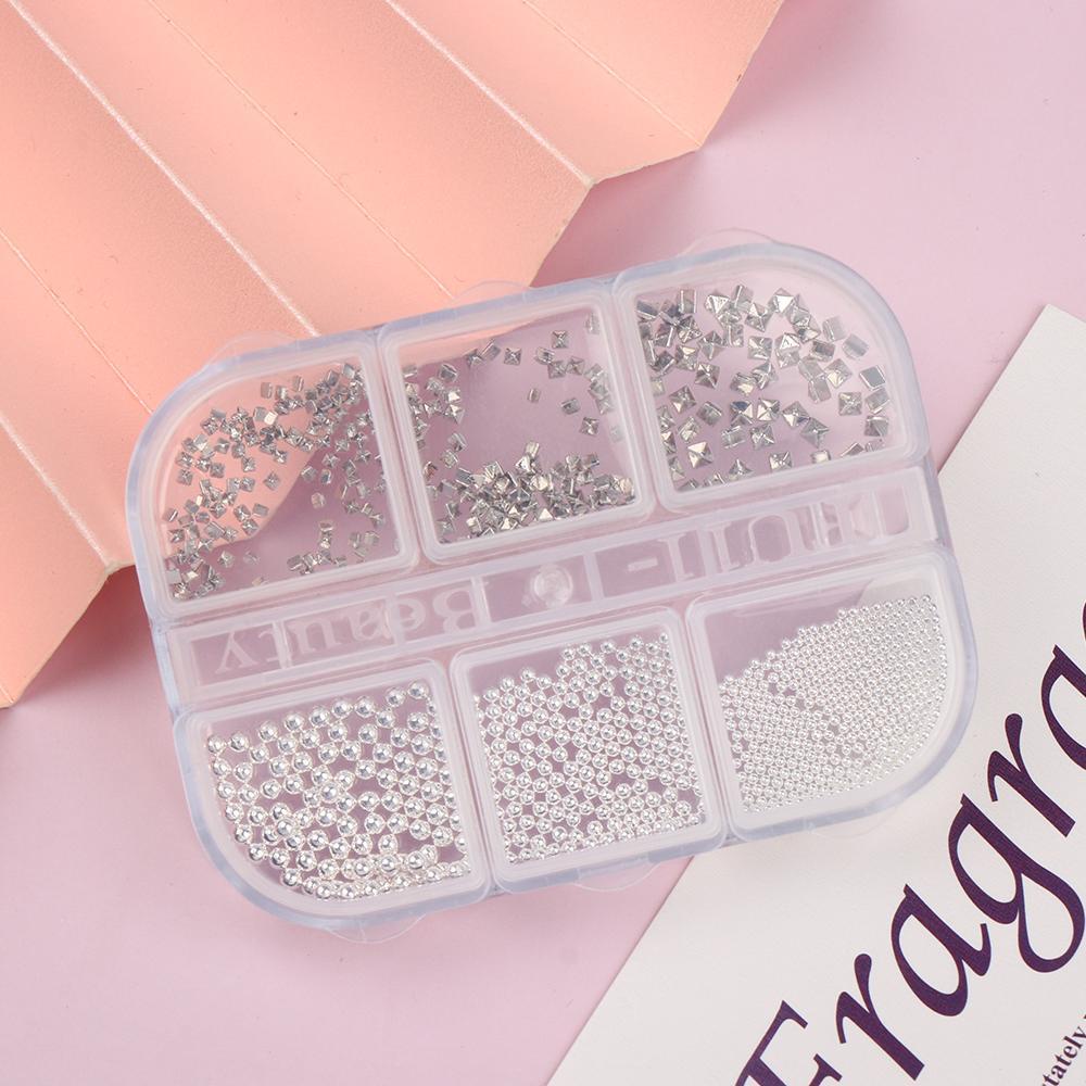 XIANTIN Miếng Dán Kim Loại Trang Trí Móng Tay