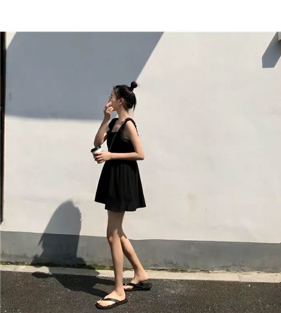 Đầm Baby Hai Dây Đôi Bạn Thân Ulzzang