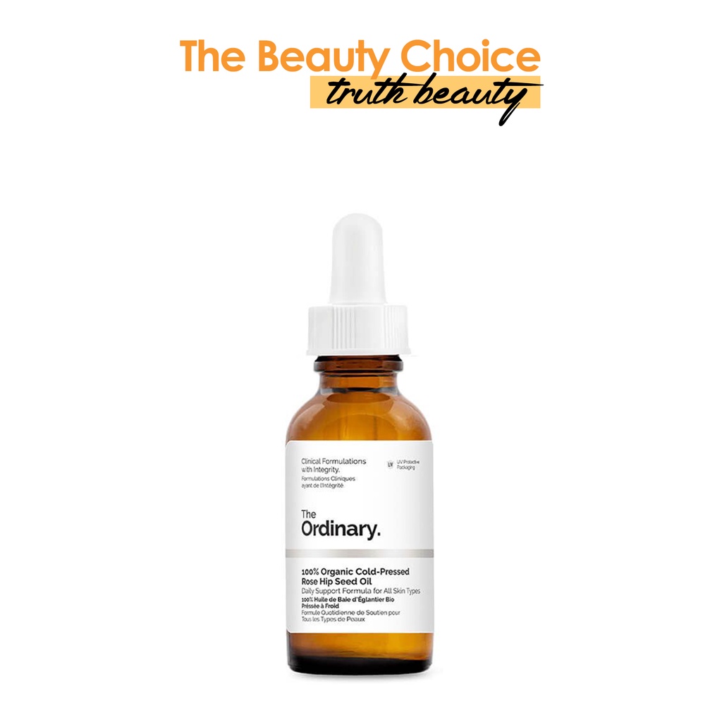 Dầu dưỡng The Ordinary 100% Organic Cold-Pressed Rose Hip Seed Oil (30mL)