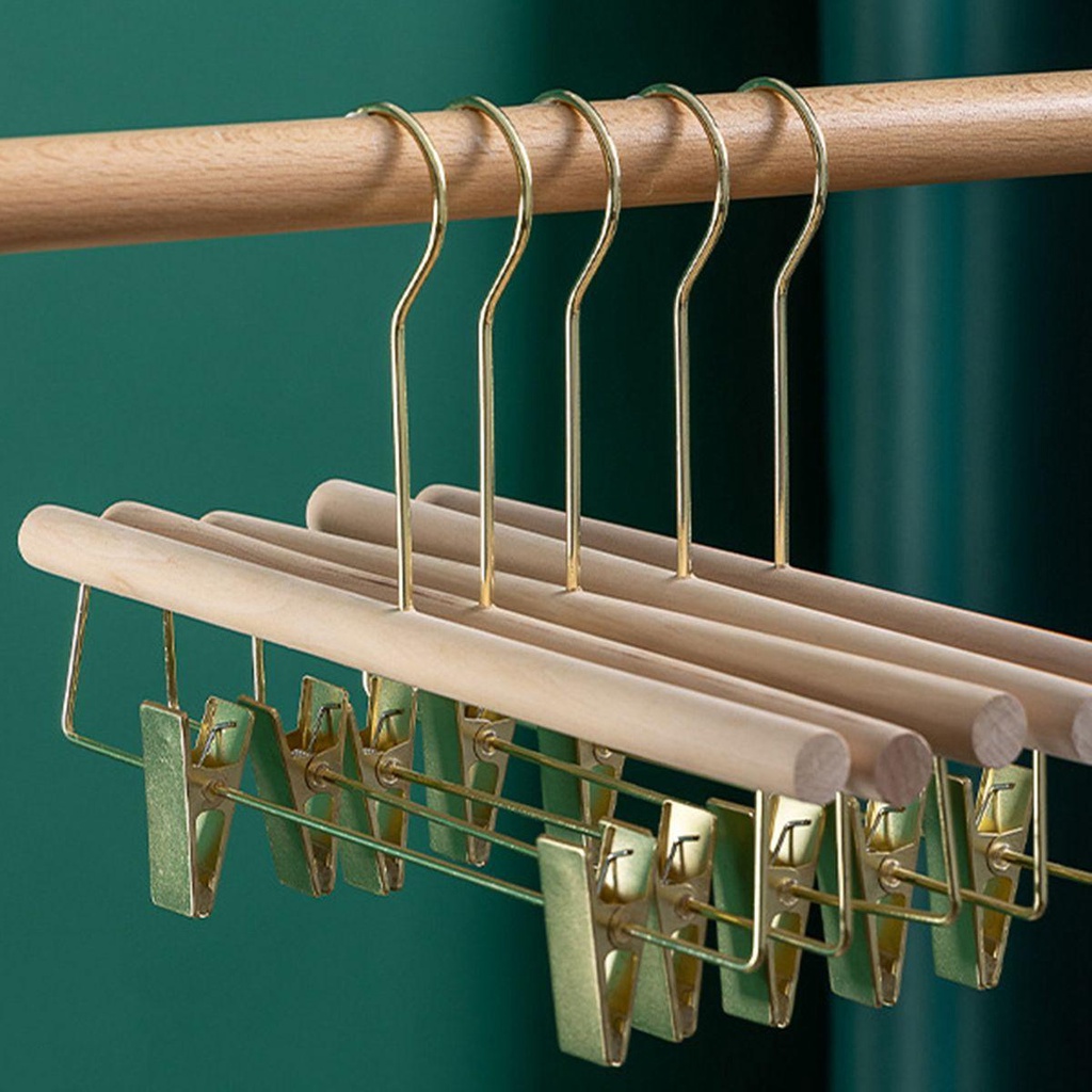 Móc Treo Đồ Bằng Gỗ Tự Nhiên Dành Cho Trẻ Em Và Người Lớn