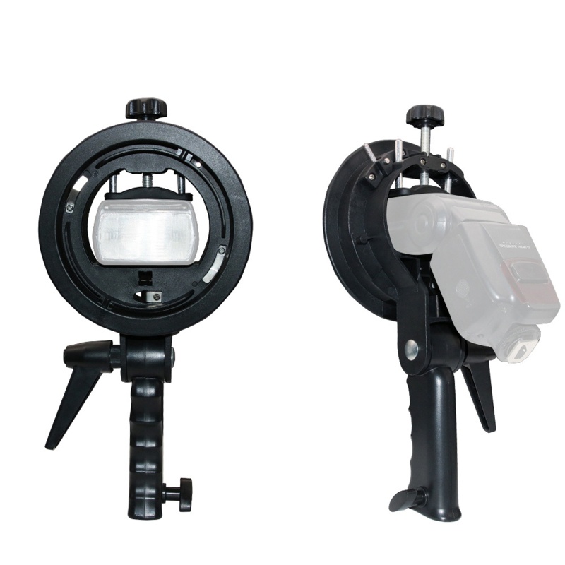 Bộ Chuyển Đổi Giá Đỡ Đèn Flash Có Tay Cầm Cho Dù Chụp Ảnh