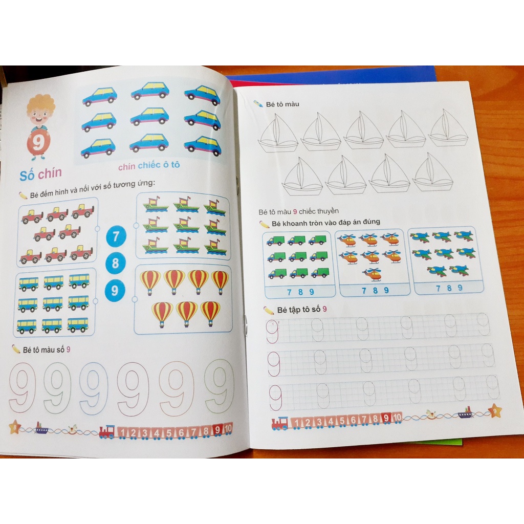 Sách - Phát Triển IQ Cho Bé 4 Đến 5 Tuổi ( Trọn Bộ 8 Cuốn)