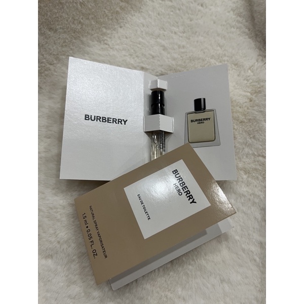 Mẫu thử nước hoa Burberry Hero cho nam