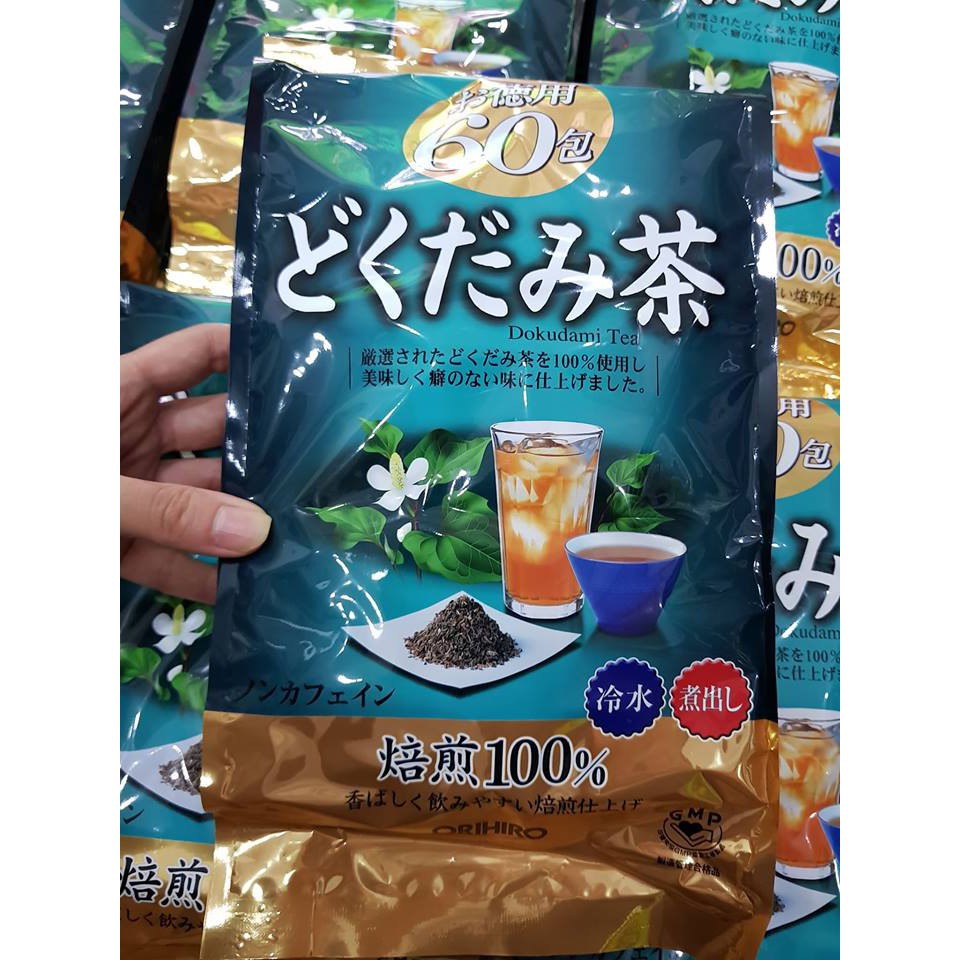 Trà diếp cá orihiro thải độc giảm cân của Nhật mẫu mới 2019 đang hot