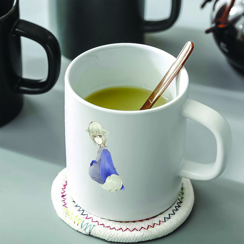 Ly cốc sứ in hình Kamisama Hajimemashita Thổ thần tập sự anime chibi dễ thương tiện lợi