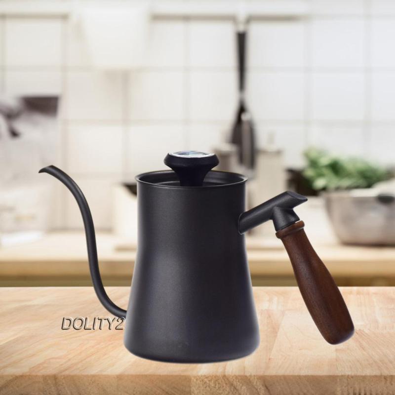 Ấm Đun Nước Bằng Thép Không Gỉ Cổ Ngỗng 550ml Dolity2