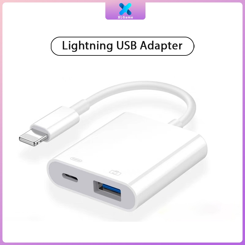 Cáp chuyển đổi cổng sang Usb Otg cho tablet táo IP11 Pro Xs Max Xr X 6 7 8 Plus 13