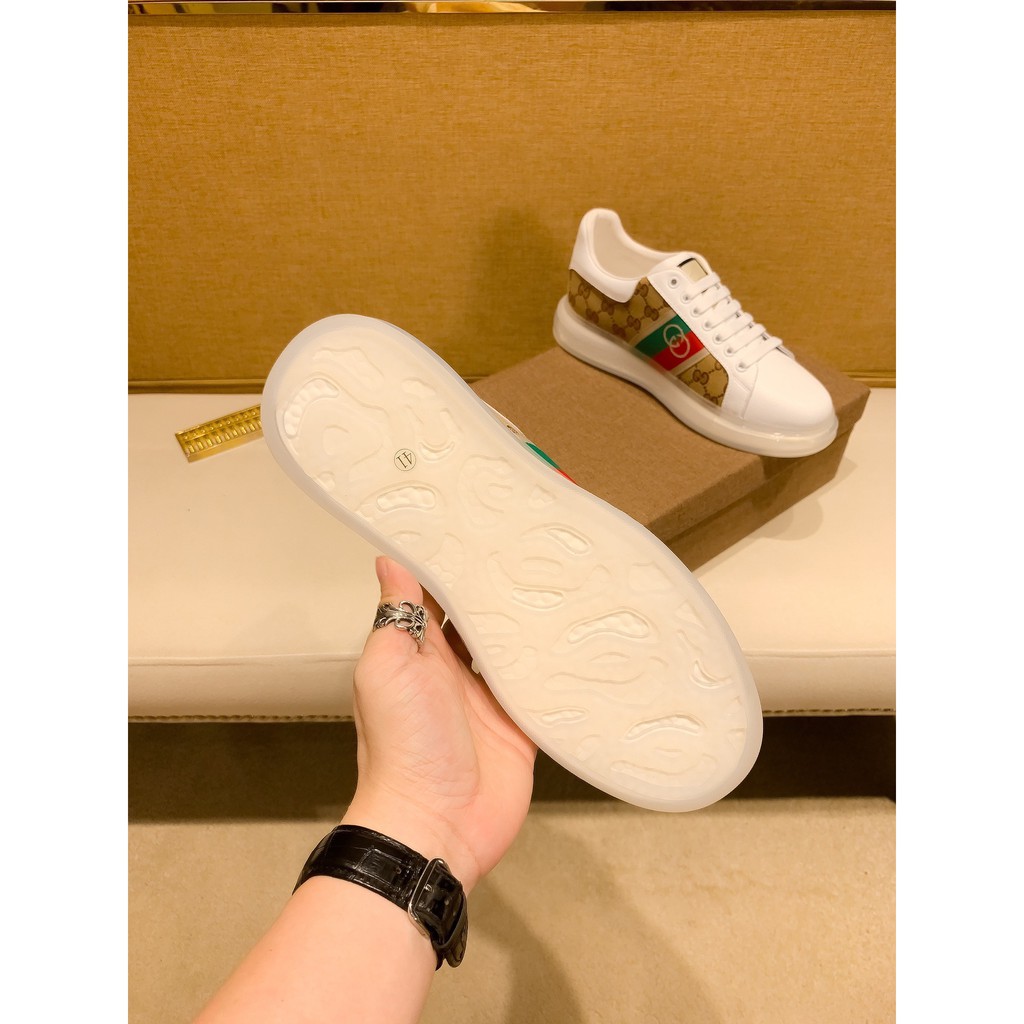 Giày sneakers nam da thật GUCCI GG GC họa tiết cổ điển mang đến phong cách mới