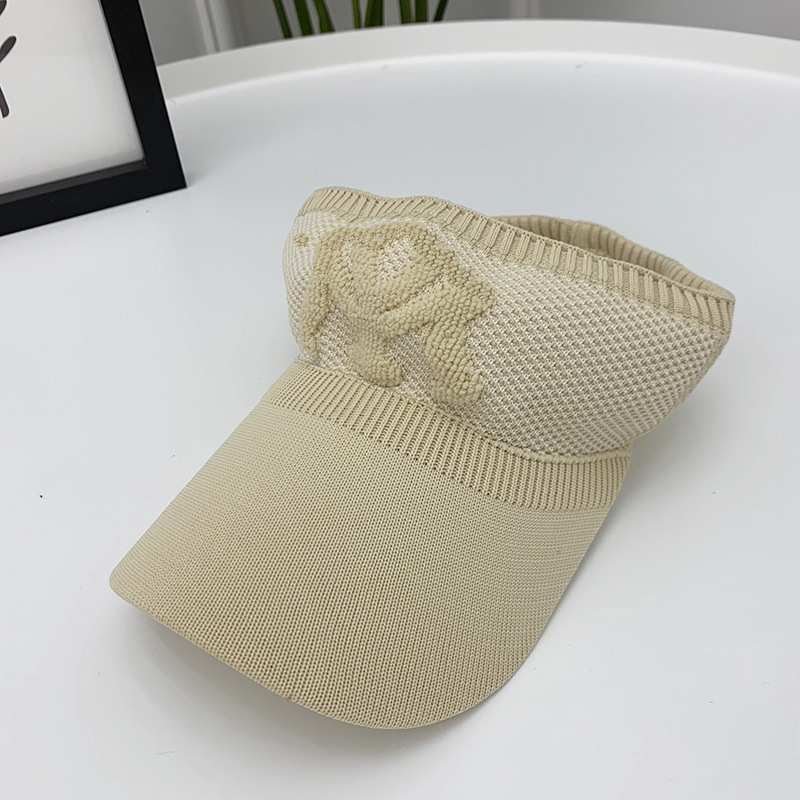 Unisex Fashion Letter Print Half Caps