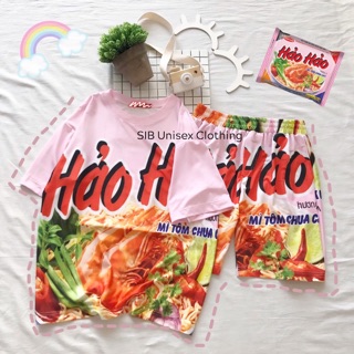 Set đồ ngủ mì ăn liền