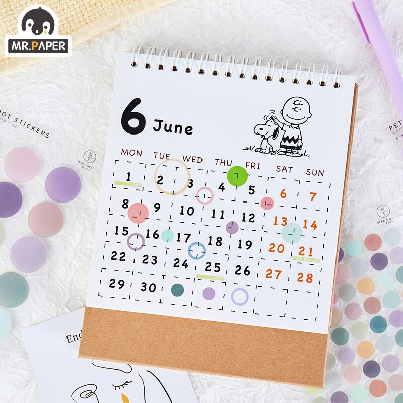 Set 120 Miếng Dán Trang Trí Sổ Tay Mr.Paper6Styles