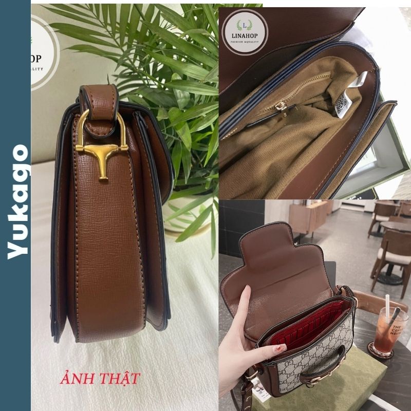 Túi xách nữ GU XÌ đeo vai đeo chéo đẹp sang trọng hàng quảng châu bản đẹp YUKAGO T1.31